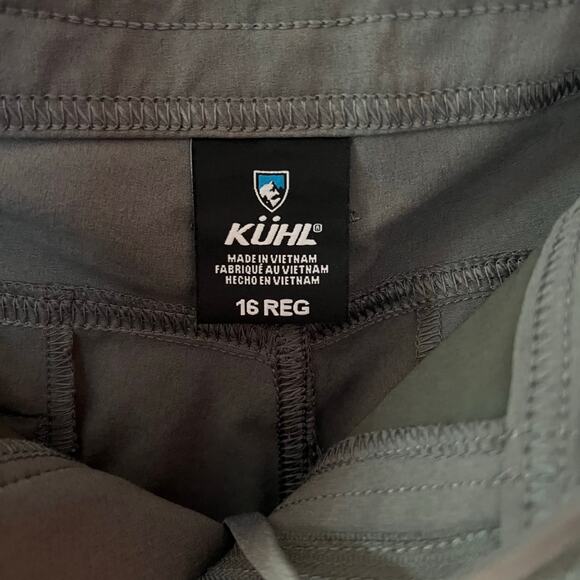 Kuhl Freeflex Roll up pants Sage SZ 16 - Picture 9 of 9